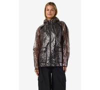 Noisy May - Sky Transparent Hood Black Leo - Jacket - brown - M - 100% Polyurethane M