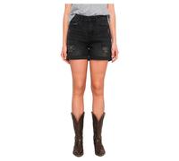 Noisy May - Smiley Black Denim - Shorts Large