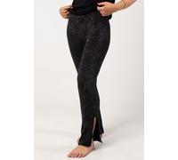 Noisy May - Tammura Flared Black Washed - Leggings - black - M/L - 90% Polyamide, 10% Elastane M/L