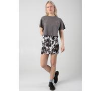 Noisy May - Twiggi Short Snow White Cow - Skirt - white - XL - 95% Polyester, 5% Elastane,Jersey XL