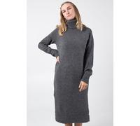 Noisy May - Viola Rollneck Dark Grey Melange - Dress - grey - S - 98% Polyester, 2% Elastane,Knitwear S