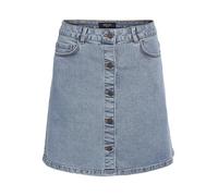 NOISY MAY Womens A Shape Skirt Lt Blue Denim 14
