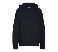 Noisy may Women's Nmalden L/S Loose Hoodie JRS Noos Hooded Sweatshirt, Black, L