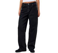 Noisy may Women's Nmalexa Nw Reg Jeans En004bl Noos Trouser, Black Denim, 30W x 32L