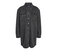 Noisy may Women's Nmalva L/S Dress Az387bl Noos FWD, Black Denim, XS
