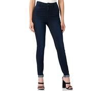 Noisy may Women's Nmcallie Hw Skinny Jeans Vi241db Noos, Dark Denim Blue, 26W x 32L