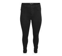 Noisy may Womens Nmcallie Hw Vi023bl Curve Noos Jeans, Black Denim, 20 UK