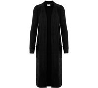 Noisy may Women's Nmcity L/S Long Cardigan Noos, Black, XS