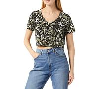 Noisy May Women's Nmclara S/S V-Neck Top S* T-Shirt