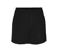 Noisy may Women's Nmclara Smiley Nw Shorts Noos, Black, S (Pack of 12)