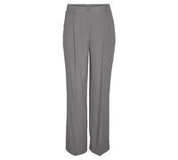 Noisy may Women's Nmdebbie Hw Pants Noos Fabric Trousers, Titan, S