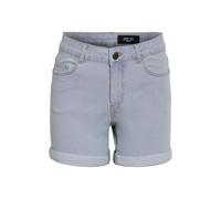Noisy may Women's Nmdebby Nw Slim Shorts Vi520Lb Noos, Light Blue (Light Blue Denim), S