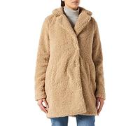 Noisy may Women's Nmgabi L/S Jacket Noos Coat, Beige (White Pepper White Pepper), 8 (Size: XS)