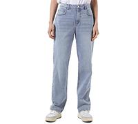 Noisy may Women's Nmguthie Hw Straight Jeans Vi375lb Noos, Light Blue (Light Blue Denim), 27W x 32L