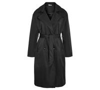 Noisy may Women's Nmmanya L/S Trenchcoat Noos Trench Coat, Black, S