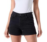 Noisy may Women's Nmmoni Hw DNM Shorts Az360bl Noos, Black, M