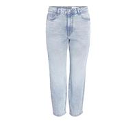 Noisy May Moni Straight Ankle Fit Az359lb High Waist Jeans Blue 28 / 32 Woman