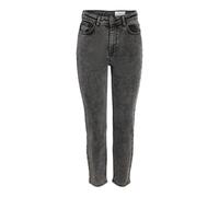 Noisy May Moni Straight Ankle Az391dg High Waist Jeans