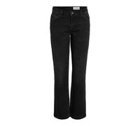 Noisy may Women's Nmnila Lw Wide Jeans Az423Bl Noos, Black Denim, 27W x 32L