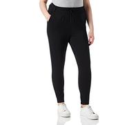 NOISY MAY Women's Nmpower Nw Pants Noos Trouser, Black, 12 (Size: Medium)