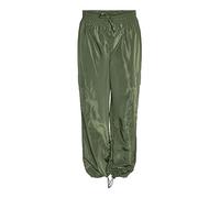 Noisy may Women's Nmsky Hw Cargo Rainpants FWD Noos Trousers, Kombu Green/Detail:Black Trim, M