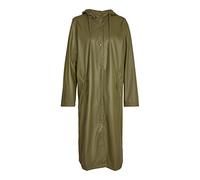 NOISY MAY Women's Nmsky L/S X- Long A-line Raincoat Noos Raincoat, Kalamata, L