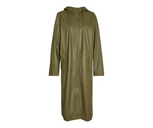 Noisy may Women's Nmsky L/S X-Long A-line Raincoat Noos Raincoat, Kalamata, XL