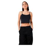 Noisy may Women's Nmteresa Cropped S/L Top Noos, Black, XS