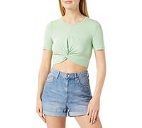 Noisy may Women's Nmtwiggi S/S Top S T-Shirt, Quiet Green, M