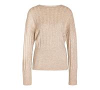 NOISY MAY Women's NMVIOLA L/S O-Neck Knit FWD NOOS Sweater, Nomad/Detail:CC NO 1104, L