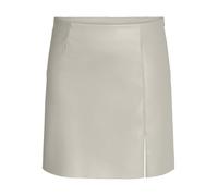 NOISY MAY Womens PU Slit Skirt Moonbeam 10