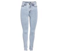 NOISY MAY Womens Skinny Jean Lt Blue Denim 29W / 32L