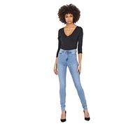 Noisy May NOS DE Women's NMCALLIE Skinny Jeans, Blue (Blaulight Blue Denim), 30W x 34L