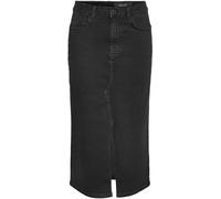 Noisy may Women's Skirt, Black Denim, S
