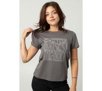 Noisy May x Led Zeppelin - Nate Charcoal Gray The Holy - T-Shirt - grey - M - 100% Cotton,Jersey M