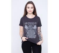 Noisy May x Led Zeppelin - Nate Washed Black - T-Shirt - black - M - 100% Cotton M