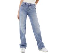 Noisy May Womens Nmyolanda Nw Wide Az236lb Noos Jeans, Light Blue (Light Blue Denim), 27W / 34L UK