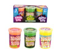 Noisy Putty 3-In-1 Sensory Set Neon Glow Glitter