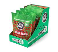 Noisy Snacks - Broad Beans Mexican Salsa 7 x 100g, Spicy and Zesty Flavour, Healthy Low Calorie Snack, High Protein & Fibre, Vegan, Gluten Free, Palm Oil Free
