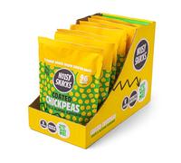 Noisy Snacks - Coated Chickpeas Cheeze & Jalapeno, Full of Flavour, Hint of Salt & Spicy, Healthy Low Calorie Snack, High Portein and Fibre, Vegan Friendly, Palm Oil Free 7 x 100g