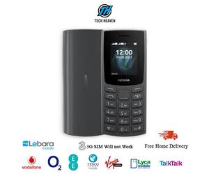 Nokia 105 100% Genuine 2025 2G Model Dual Sim (Unlocked) Mobile Phone New UK