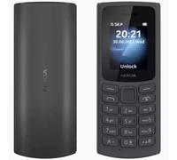 Nokia 105 (2023) - 1.8" IPS Display - Dual Sim - Unlocked - Charcoal