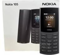 Nokia 105 (2023) - 1.8" IPS Display - Dual Sim - Unlocked - Charcoal