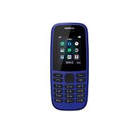 Nokia 105 (4 edition)all carriers 1.77 inch UK SIM Free Feature Phone (single SIM) - Blue