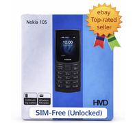Nokia 105 - BLACK/MIXED COLOUR Unlocked Mobile Phone