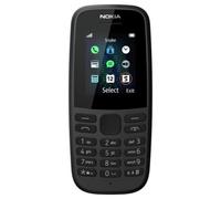 Nokia 105 Mobile Phone - Black - Unlocked