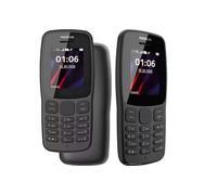 Nokia 106 | Big Buttons | Dual SIM | Unlocked Mobile Phone | Brand New Black