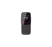 Nokia 106 Dual Sim Dark Grey 2G Unlocked Sim Free Basic Big Button Mobile Phone.