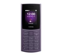 Nokia 110 4G 2024 128MB Purple 2.0" Dual SIM 0.3MP SIM Free Phone