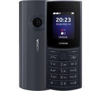 Nokia 110 4G Feature Phone with 4G, Camera, Bluetooth, FM radio, MP3 player, MicroSD, Long-Lasting Battery, and Pre-loaded Games, Dual Sim - Blue